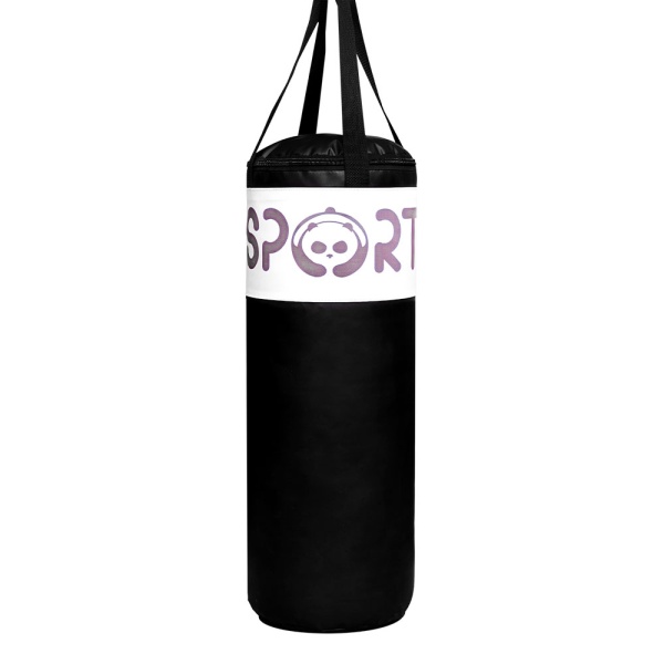 Детский боксерский мешок SportPanda 50 см, диаметр 29 см, 10 кг, белый