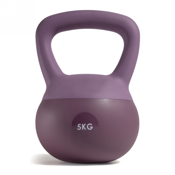 Гиря резиновая 5 кг. VictoryFit VF-KR050 – фото