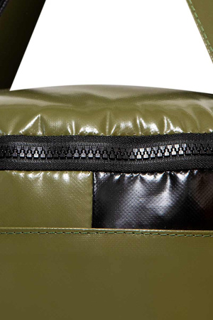 Боксерский мешок SportPanda 180 см, диаметр 40 см, вес 75 кг, черный / оливковый