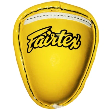  Защита паха (бандаж) Fairtex GS-2, стальной, жёлтый