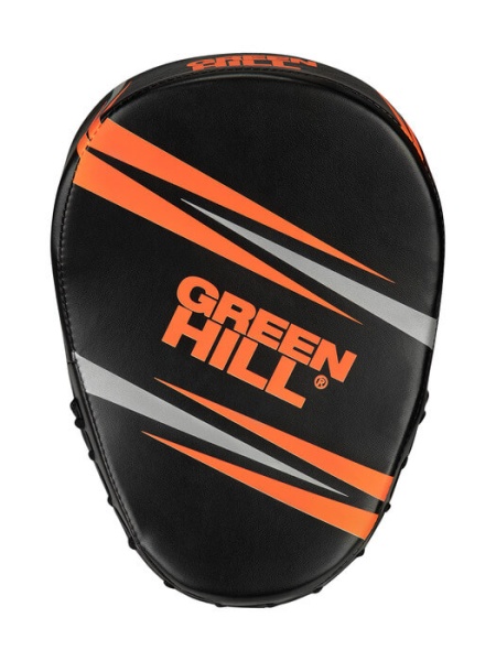 Лапы боксерские Green Hill TEK7 FMT-5260, чёрно-оранжевый – фото