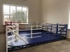 Ринг боксерский Sportpanda на раме, монтажная зона 5х5 м, боевая 4х4 м – фото