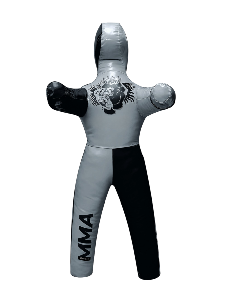 Манекен для борьбы SportPanda 160 см, 25-38 кг, двуногий, черный Манекен для борьбы SportPanda 160 см, 25-38 кг, двуногий, черный