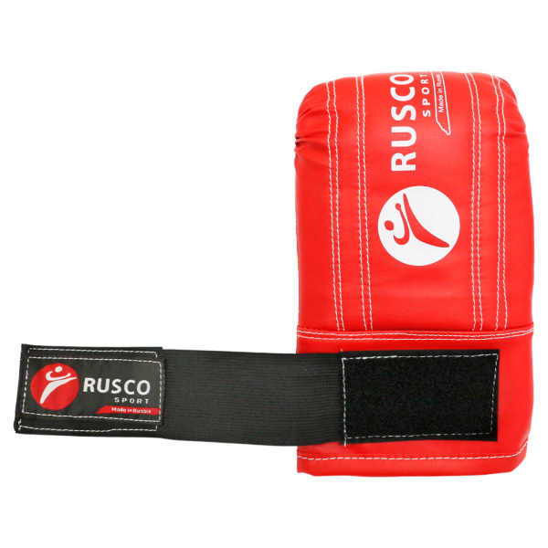 Снарядные перчатки RuscoSport, красный в Краснодаре в магазине SportPanda Снарядные перчатки RuscoSport, красный – фото