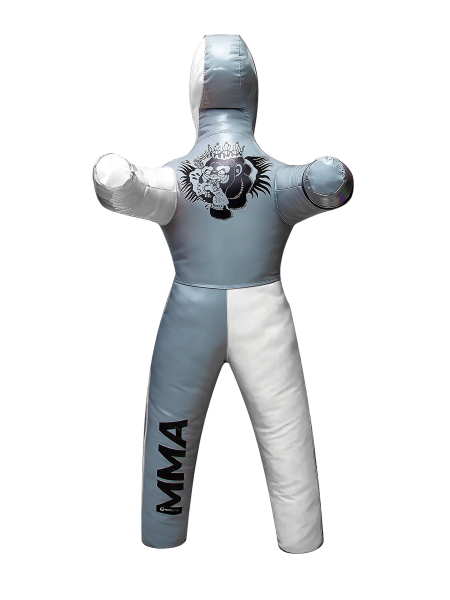 Манекен для борьбы SportPanda 160 см, 25-38 кг, двуногий, белый  Манекен для борьбы SportPanda 160 см, 25-38 кг, двуногий, белый