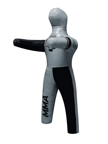 Манекен для борьбы SportPanda 160 см, 25-38 кг, двуногий, черный Манекен для борьбы SportPanda 160 см, 25-38 кг, двуногий, черный